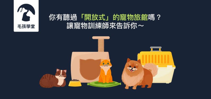 什麼是「開放式」的寵物旅館？開放式與獨立寵物旅館有什麼不同？
