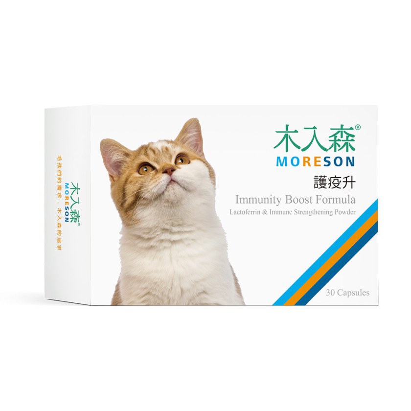 加購價-木入森 貓咪護疫升 30顆｜離胺酸等六大免疫配方