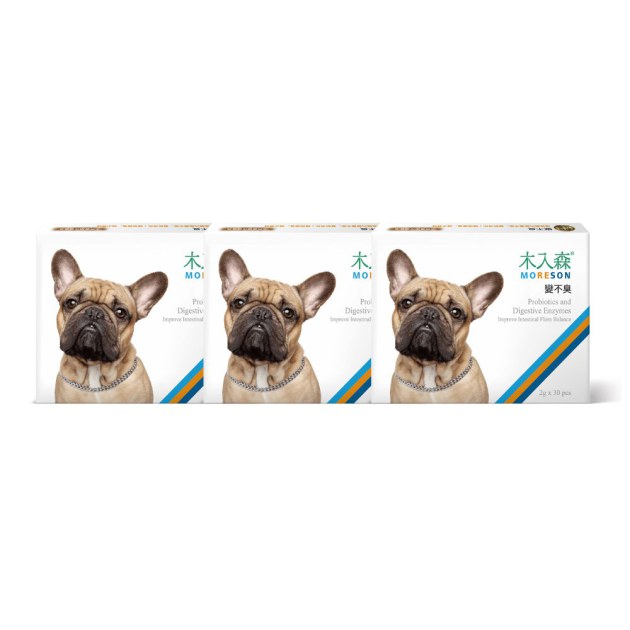 木入森 狗狗腸胃益生菌 30包x3｜犬寶變不臭