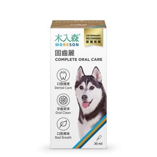 木入森 犬寶固齒麗口滴劑 30ml｜狗狗潔牙滴劑
