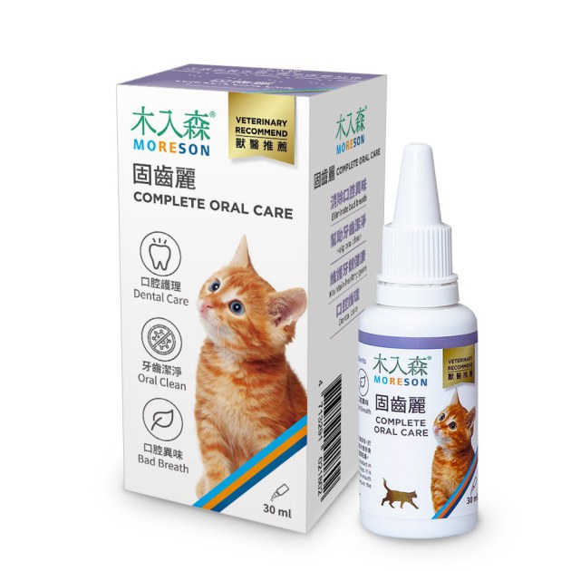 木入森 貓咪固齒麗口滴劑 30ml｜貓咪潔牙滴劑