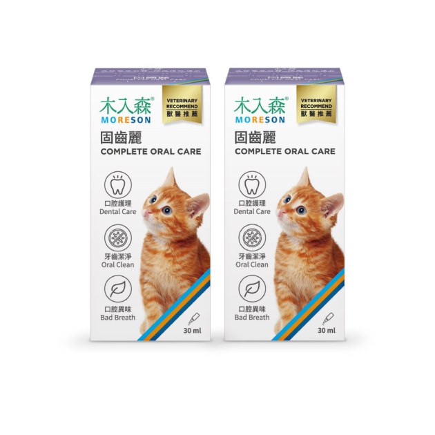 木入森 貓咪固齒麗口滴劑30mlx3｜貓咪潔牙滴劑