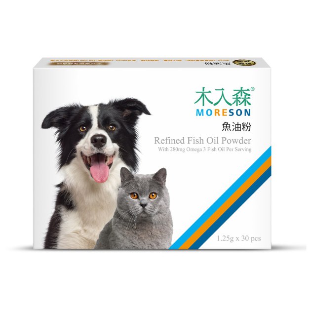 木入森 寵物魚油粉 30包｜犬貓魚油