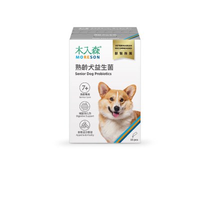 木入森 熟齡犬益生菌 15包X1｜狗狗益生菌