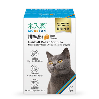 木入森 貓咪排毛粉《任選風味》15包｜貓換毛季必備