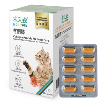木入森 貓咪有關膝 60顆｜貓咪關節保健食品