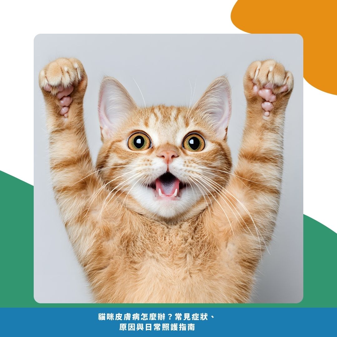 貓咪皮膚病的常見原因 貓咪皮膚病的常見原因